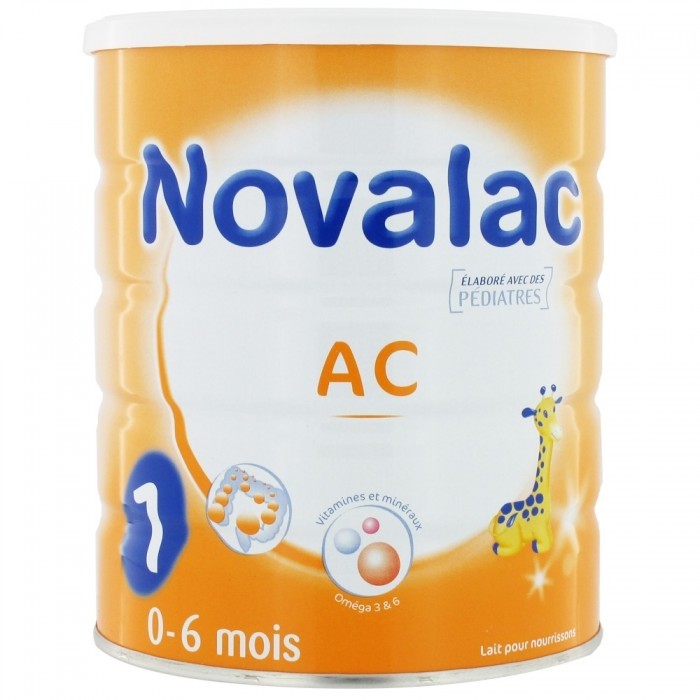 Novalac Amina : lait en poudre sans protéines de lait de vache